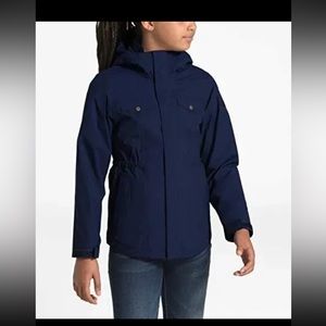 The North Face girls Osolita triclimate 3-in-1 jacket Navy blue, size L(14-16)